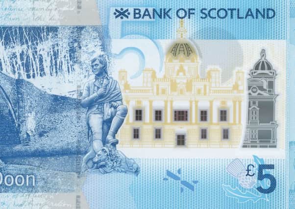 New Scottish polymer banknotes '˜contain traces of animal fat'
