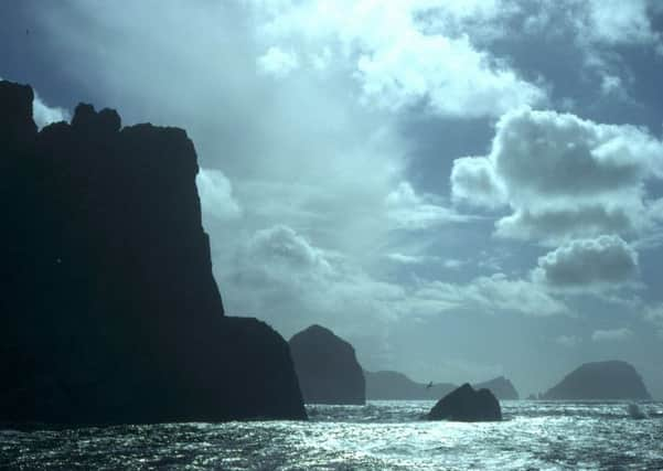 The wave was recorded close to the Outer Hebrides.