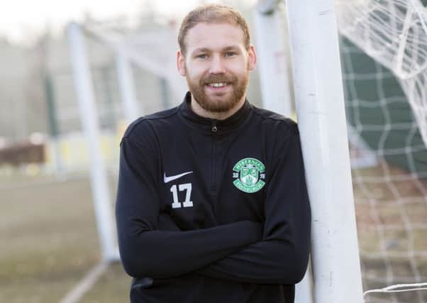 Martin Boyle has dropped back to Hibs decimated midfield recently, but may now return to the frontline. Picture: SNS.