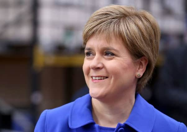 First Minister Nicola Sturgeon. Picture: PA