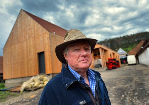 Jim Turnbull, from Paisley, at his factory in the Romanian countryside. Picture: AFP/Getty Images