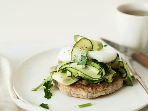 Chefs such as Bake Off star Flora Sneddon, who created this dish, have been credited with increasing demand for vegetables like courgettes.