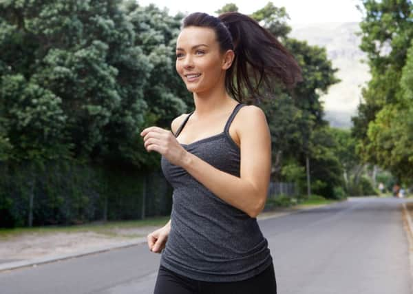 A woman exercising. Picture: PA