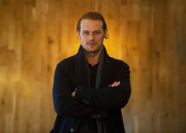 Portrait of actor Sam Heughan. Picture: John Devlin / TSPL