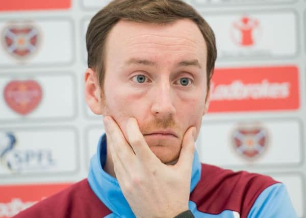 Hearts head coach Ian Cathro. Picture: Ian Georgeson