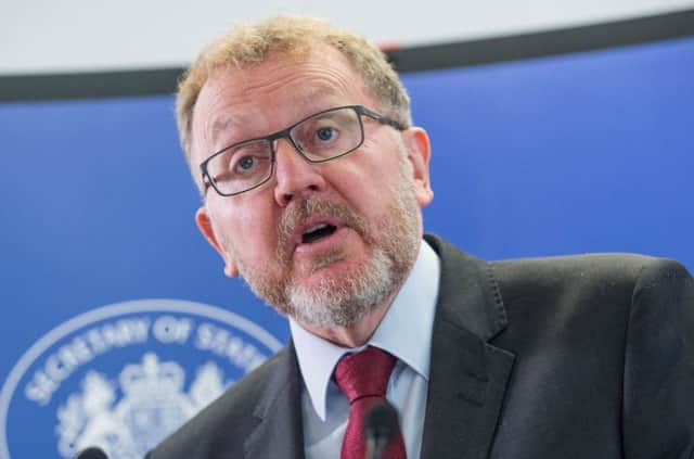 Scottish Secretary David Mundell