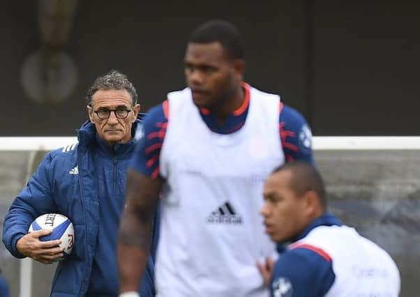 Guy NovÃ¨s says France are not far from our goal as they prepare to head to Twickenham. Picture: Franck Fife/Getty