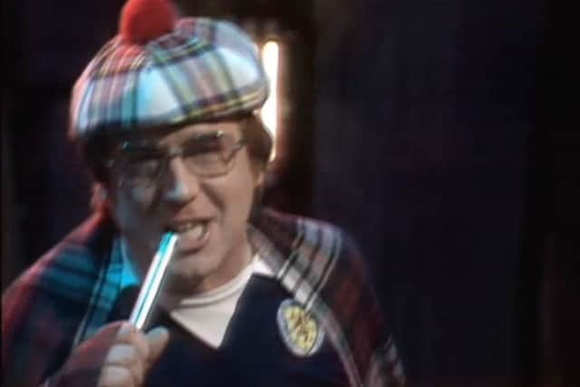 Andy Cameron made it on to Top Of The Pops in 1978 with his novelty ditty to the Scotland football team. Picture: Contributed
