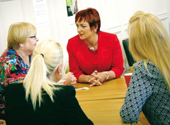 Angela Constance says it is unacceptable for women to be shut out of high-profile positions because of their gender.