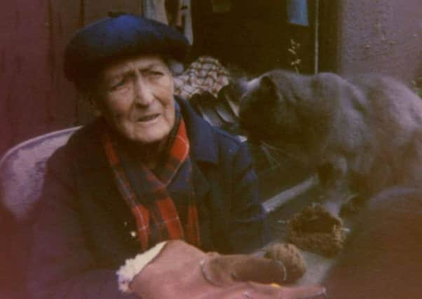 Madame Doubtfire outside her shop in 1973. Picture: Jane Glover