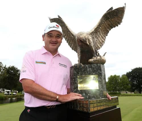 Paul Lawrie won the Dimension Data Pro-Am on the Sunshine Tour on Sunday