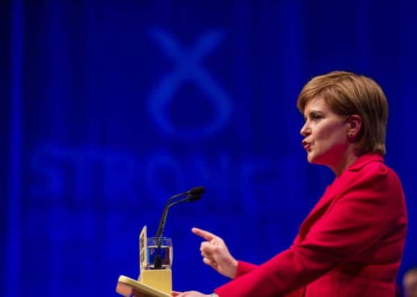 First Minister Nicola Sturgeon. Picture: John Devlin