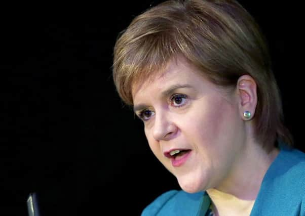 Scotland's First Minister Nicola Sturgeon. Picture: Jane Barlow/PA Wire