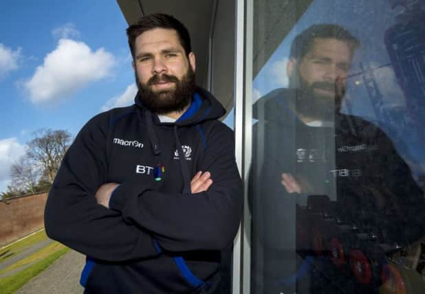 Scotland No 8 Cornell Du Preez. Picture: Bill Murray/SNS