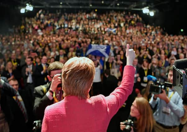 Nicola Sturgeon said the date of the next vote will be when Scotland decides. Picture; Getty