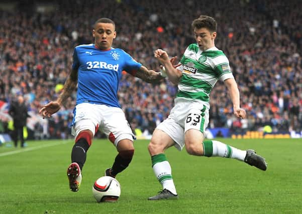 Kieran Tierney, right, appears on the list, but does James Tavernier? Picture: John Devlin