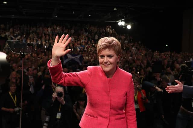 First Minister Nicola Sturgeon