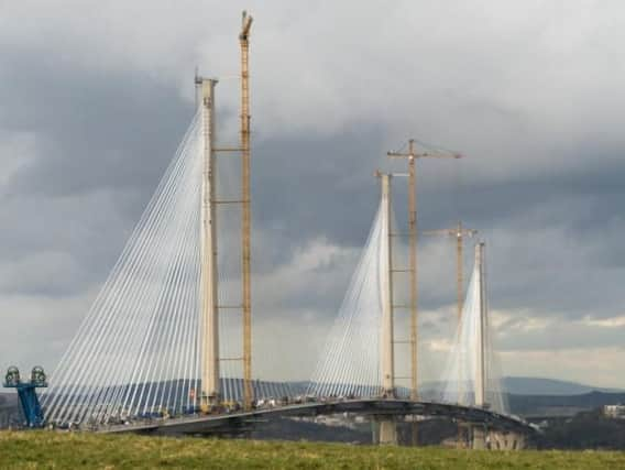 The Queensferry Crossing was originally scheduled to open in December.