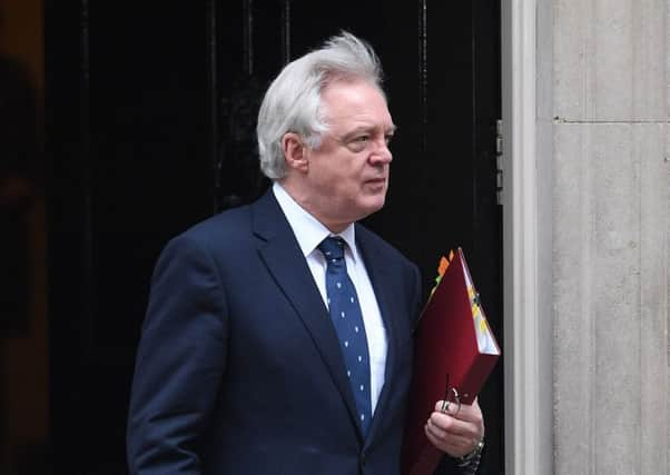 Brexit Secretary David Davis. Picture: PA