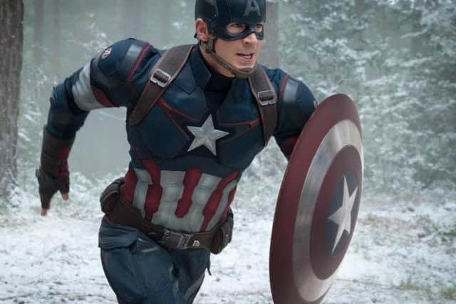 Edinburgh's economy will be boosted by filming on Avengers: Infinity War, starring Chris Evans as Captain America.