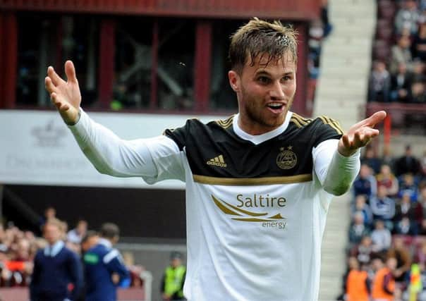 David Goodwillie. Picture: Lisa Ferguson