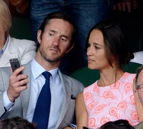 Pippa Middleton and James Matthews. (Photo: Anthony Devlin/PA Wire)