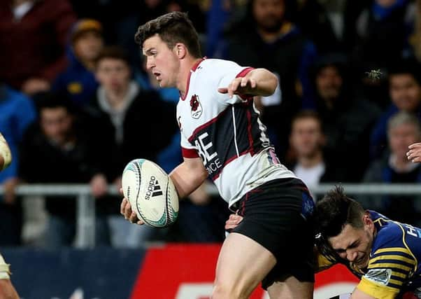 Bryn Gatland of North Harbour is the son of Lions coach Warren. Picture: Dianne Manson/Getty Images