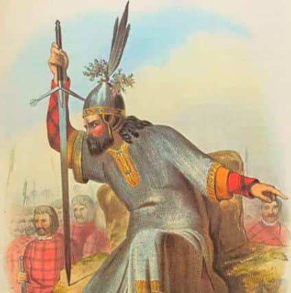 A depiction of the Lord of the Isles, powerful rulers of the Hebrides and latterly part of the west coast  PIC: Contributed.