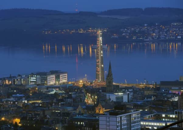 Dundee - fort of the Tay. The fort was likely to have been Dundee Law, where this photo was taken from. Picture Ian Rutherford