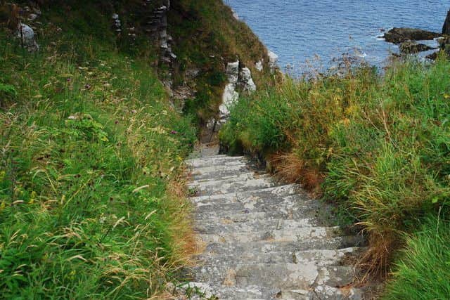 Whaligoe Steps. Picture: Donald Bain