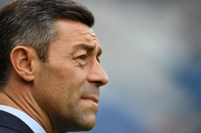 Rangers manager Pedro Caixinha. Picture: SNS