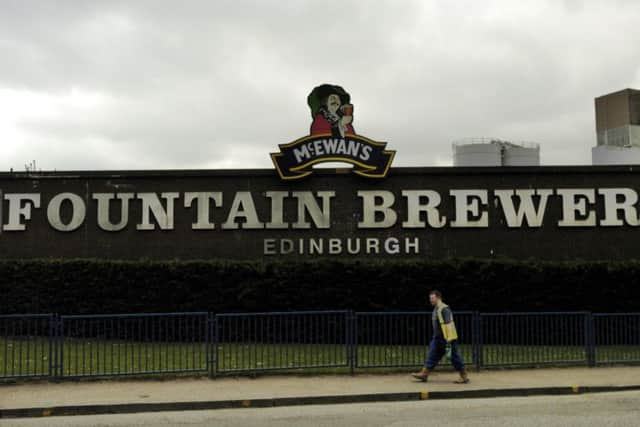 The Fountain Brewery in Fountainbridge. Now demolished. Pic TSPL