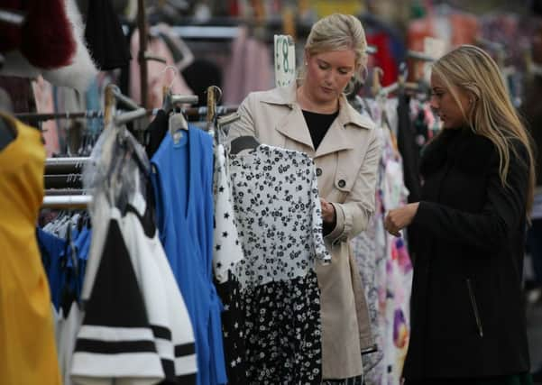 CBI figures for April showed a bounce in retail sales. Photograph: Daniel Leal-Olivas/Getty Images