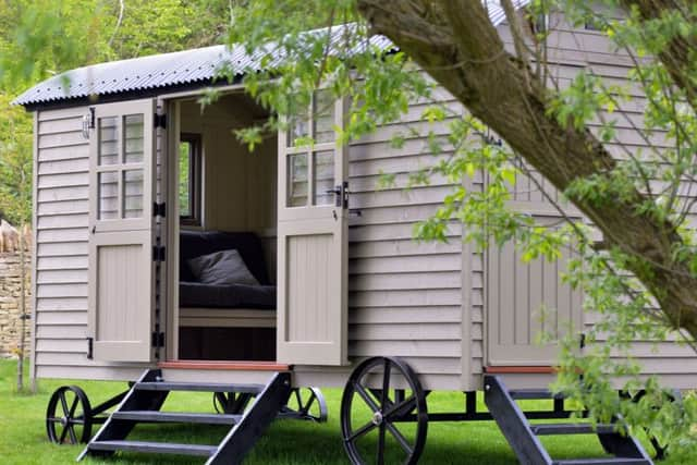 Mr Cameron has seen battle lines drawn. Picture : Graham Flack/Red Sky Shepherds Huts.