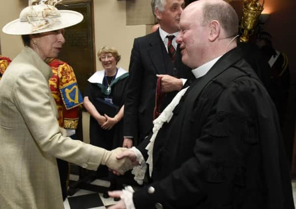 The Princess Royal joined the Moderator of the General Assembly of the Church of Scotland in launching the major mental health awareness campaign. Picture: Contributed