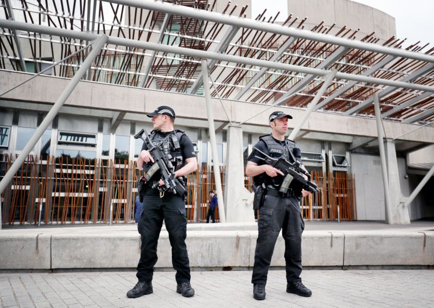 In Pictures: Armed Police Deployed Across Scotland