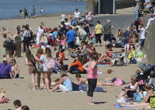 Ayrs South Beach  like the nearby Heads of Ayr  saw its water quality drop to be officially classed as poor last year. Picture: SWNS