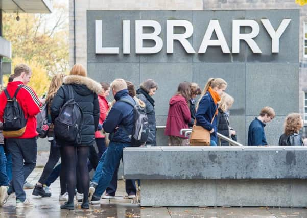 Students at Edinburgh University were told in error that their graduation had been cancelled because they had not achieved the required grades