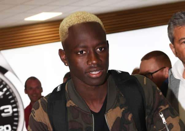 Rangers target Dalcio arrives into Glasgow Airport. Picture: SNS
