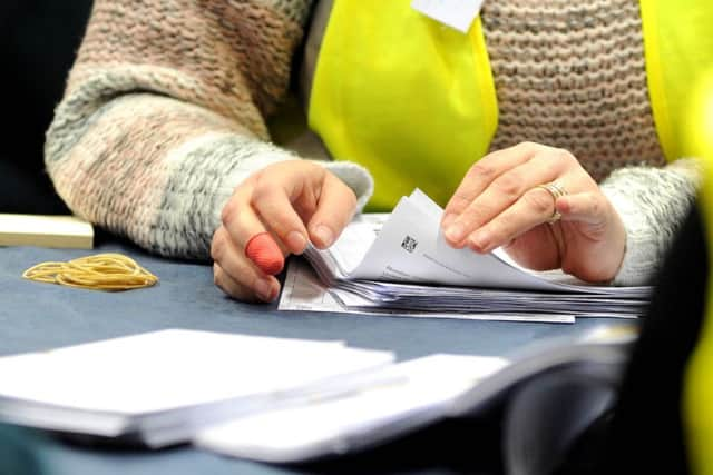 Counting will take place through the night. Picture: Lisa Ferguson