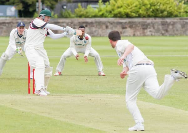 Brendan OConnell made 32 for Watsonians against Glenrothes. Picture: Ian Georgeson