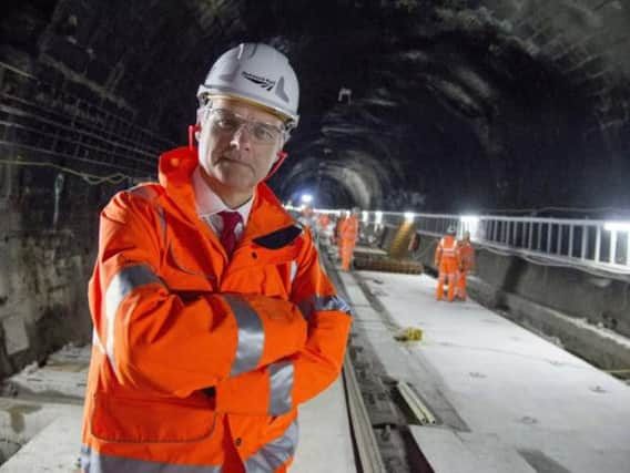 Network Rail chief executive Mark Carne will face questioning from MSPs over the project tomorrow. Picture: Rob Casey/SNS