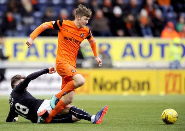 Blair Spittal played for Dundee United these past three years. Picture: Michael Gillen