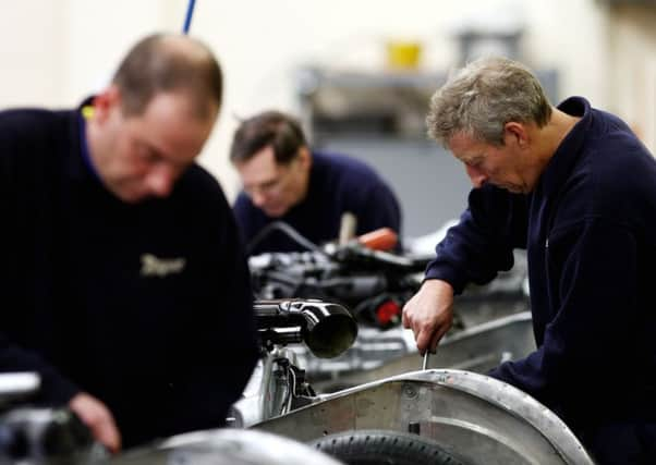 The Brexit-battered pound helped export orders hit a 22-year high. Picture: David Davies/PA Wire