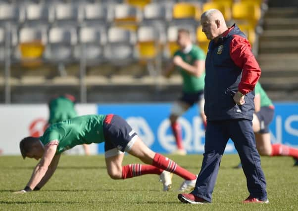 Warren Gatland has named another Lions Test squad devoid of the two Scots still on tour  Tommy Seymour and Greig Laidlaw. Picture: AFP/Getty