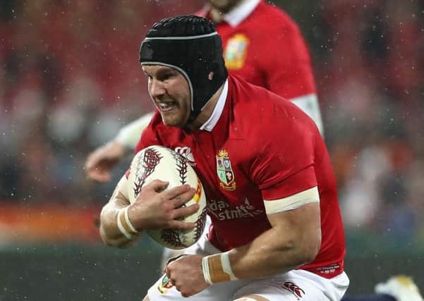 Sean O'Brien helped the Lions defeat the All Blacks in Wellington.  Picture: David Rogers/Getty Images