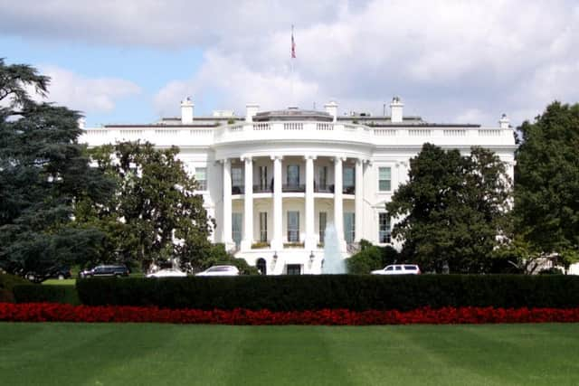 The White House, Washington. Around a dozen Scots travelled from Edinburgh to the United States in the 1790s to help create the original presidential mansion. PIC: Flickr/Gage Skidmore.