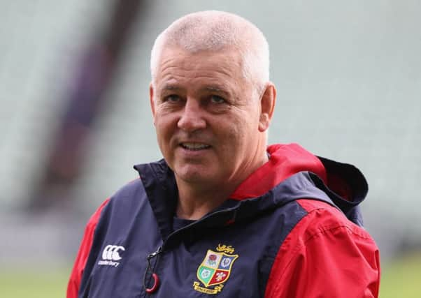 Warren Gatland, the Lions head coach. Picture: David Rogers/Getty Images