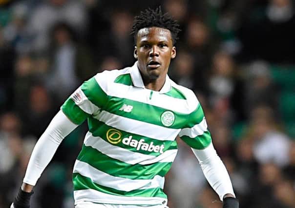 Celtic defender Dedryck Boyata will be out for up to three months with a knee injury. Picture: PA