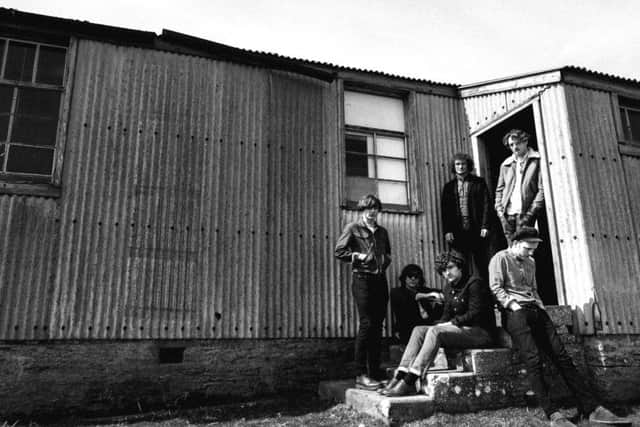 Neon Waltz pictured on Stroma which was last inhabited in the early 1960s. PIC: Ronan Park.